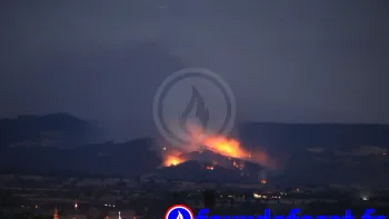 Incendie à Chanteuges - Haute-Loire - 2 juillet 2026 - Feux de forêts et d'espaces naturels