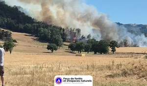 Incendie à Chanteuges (43) : les pompiers interviennent