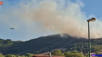 Incendie à Chanteuges - Haute-Loire - 2 juillet 2026 - Feux de forêts et d'espaces naturels