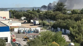 Incendie à Milhaud - Gard - 2 juillet 2026 - Feux de forêts et d'espaces naturels