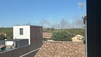 Incendie à Milhaud - Gard - 2 juillet 2026 - Feux de forêts et d'espaces naturels
