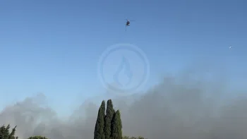 Incendie à Milhaud - Gard - 2 juillet 2026 - Feux de forêts et d'espaces naturels