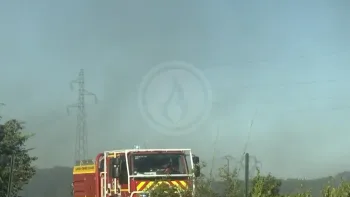 Incendie à Milhaud - Gard - 2 juillet 2026 - Feux de forêts et d'espaces naturels
