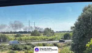Incendie à Milhaud (30) : les pompiers interviennent