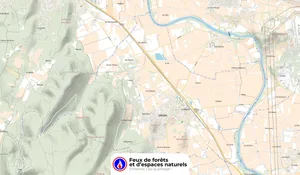 Incendie à Orsan (30) : les pompiers interviennent