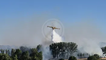 Incendie à Saint-Victor-de-Malcap - Gard - 2 juillet 2026 - Feux de forêts et d'espaces naturels