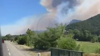 Incendie à Die - Drôme - 2 juillet 2026 - Feux de forêts et d'espaces naturels