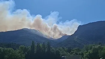 Incendie à Die - Drôme - 2 juillet 2026 - Feux de forêts et d'espaces naturels