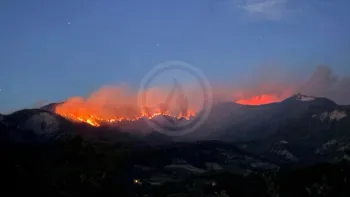 Incendie à Die - Drôme - 2 juillet 2026 - Feux de forêts et d'espaces naturels