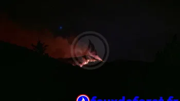 Incendie à Die - Drôme - 2 juillet 2026 - Feux de forêts et d'espaces naturels