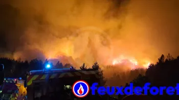 Incendie à Die - Drôme - 2 juillet 2026 - Feux de forêts et d'espaces naturels