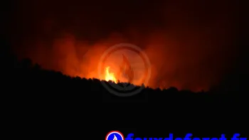 Incendie à Die - Drôme - 2 juillet 2026 - Feux de forêts et d'espaces naturels