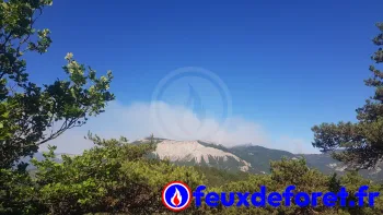 Incendie à Die - Drôme - 2 juillet 2026 - Feux de forêts et d'espaces naturels