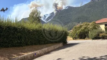 Incendie à Die - Drôme - 2 juillet 2026 - Feux de forêts et d'espaces naturels