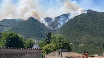 Incendie à Die - Drôme - 2 juillet 2026 - Feux de forêts et d'espaces naturels