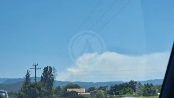 Incendie à Die - Drôme - 2 juillet 2026 - Feux de forêts et d'espaces naturels