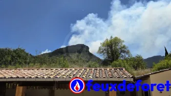 Incendie à Die - Drôme - 2 juillet 2026 - Feux de forêts et d'espaces naturels