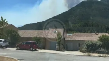 Incendie à Die - Drôme - 2 juillet 2026 - Feux de forêts et d'espaces naturels