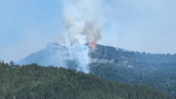 Incendie à Die - Drôme - 2 juillet 2026 - Feux de forêts et d'espaces naturels