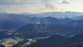 Incendie à Die - Drôme - 2 juillet 2026 - Feux de forêts et d'espaces naturels
