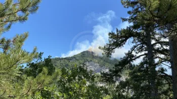 Incendie à Die - Drôme - 2 juillet 2026 - Feux de forêts et d'espaces naturels