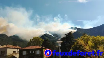 Incendie à Die - Drôme - 2 juillet 2026 - Feux de forêts et d'espaces naturels