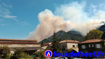 Incendie à Die - Drôme - 2 juillet 2026 - Feux de forêts et d'espaces naturels