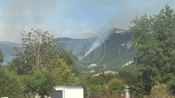 Incendie à Die - Drôme - 2 juillet 2026 - Feux de forêts et d'espaces naturels
