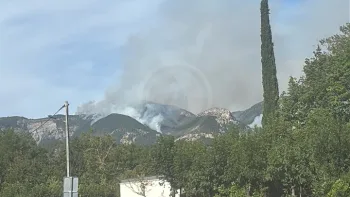 Incendie à Die - Drôme - 2 juillet 2026 - Feux de forêts et d'espaces naturels