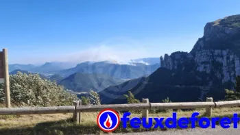 Incendie à Die - Drôme - 2 juillet 2026 - Feux de forêts et d'espaces naturels