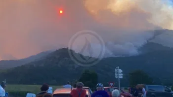 Incendie à Die - Drôme - 2 juillet 2026 - Feux de forêts et d'espaces naturels