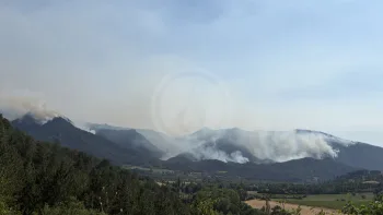 Incendie à Die - Drôme - 2 juillet 2026 - Feux de forêts et d'espaces naturels
