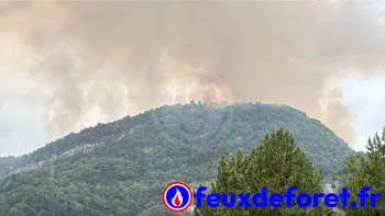 Incendie à Die - Drôme - 2 juillet 2026 - Feux de forêts et d'espaces naturels