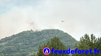 Incendie à Die - Drôme - 2 juillet 2026 - Feux de forêts et d'espaces naturels