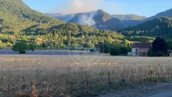 Incendie à Die - Drôme - 2 juillet 2026 - Feux de forêts et d'espaces naturels