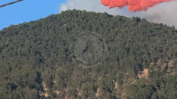 Incendie à Die - Drôme - 2 juillet 2026 - Feux de forêts et d'espaces naturels