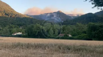 Incendie à Die - Drôme - 2 juillet 2026 - Feux de forêts et d'espaces naturels