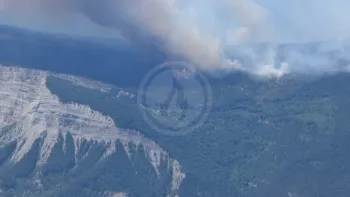 Incendie à Die - Drôme - 2 juillet 2026 - Feux de forêts et d'espaces naturels