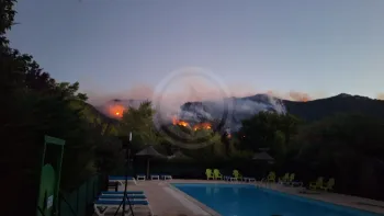 Incendie à Die - Drôme - 2 juillet 2026 - Feux de forêts et d'espaces naturels