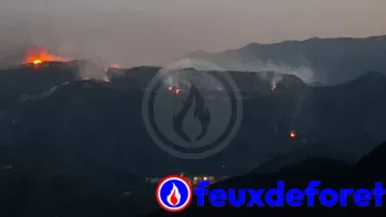 Incendie à Die - Drôme - 2 juillet 2026 - Feux de forêts et d'espaces naturels