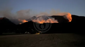 Incendie à Die - Drôme - 2 juillet 2026 - Feux de forêts et d'espaces naturels