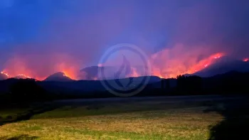 Incendie à Die - Drôme - 2 juillet 2026 - Feux de forêts et d'espaces naturels
