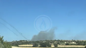 Incendie à Villeneuve-lès-Béziers - Hérault - 3 juillet 2026 - Feux de forêts et d'espaces naturels