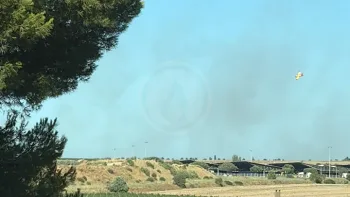 Incendie à Villeneuve-lès-Béziers - Hérault - 3 juillet 2026 - Feux de forêts et d'espaces naturels