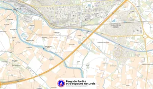 Incendie à Villeneuve-lès-Béziers (34) : les pompiers interviennent