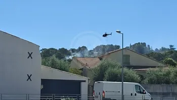 Incendie à Caveirac - Gard - 3 juillet 2026 - Feux de forêts et d'espaces naturels
