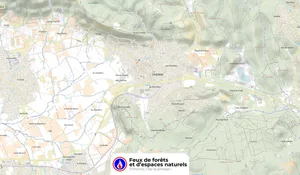 Incendie à Caveirac (30) : les pompiers interviennent