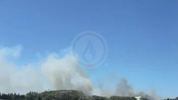 Incendie à Aramon - Gard - 3 juillet 2026 - Feux de forêts et d'espaces naturels