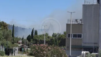Incendie à Aramon - Gard - 3 juillet 2026 - Feux de forêts et d'espaces naturels
