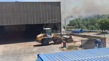 Incendie à Aramon - Gard - 3 juillet 2026 - Feux de forêts et d'espaces naturels